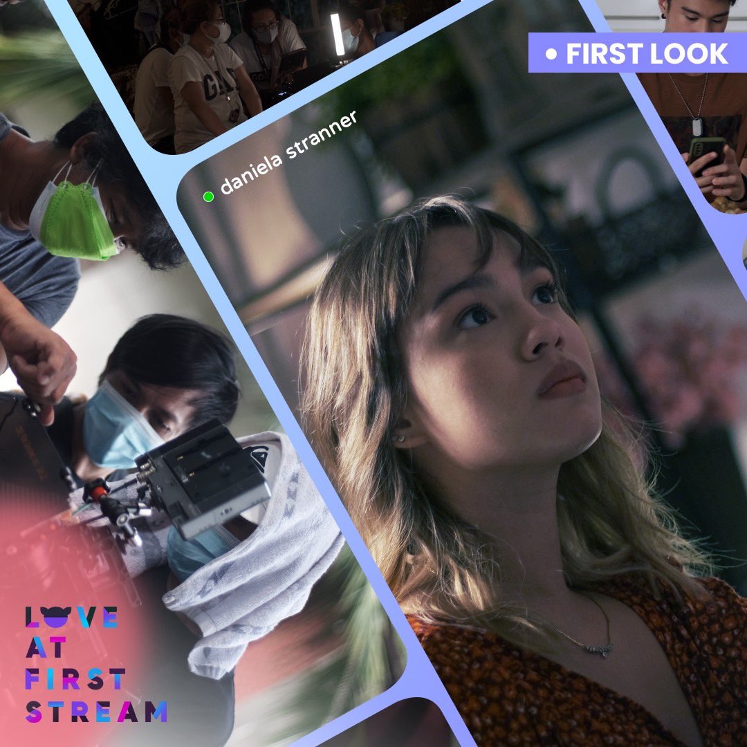 starhuntabscbn's tweet photo. Naririnig namin kayo, kaya wala nang taguan! 😏 Here's your first look at Director Cathy Garcia-Molina's newest movie Love at First Stream, starring Daniela Stranner, Anthony Jennings, Kaori Oinuma, and Jeremiah Lisbo! Coming soon! 💖 https://t.co/bjPekOqxuH