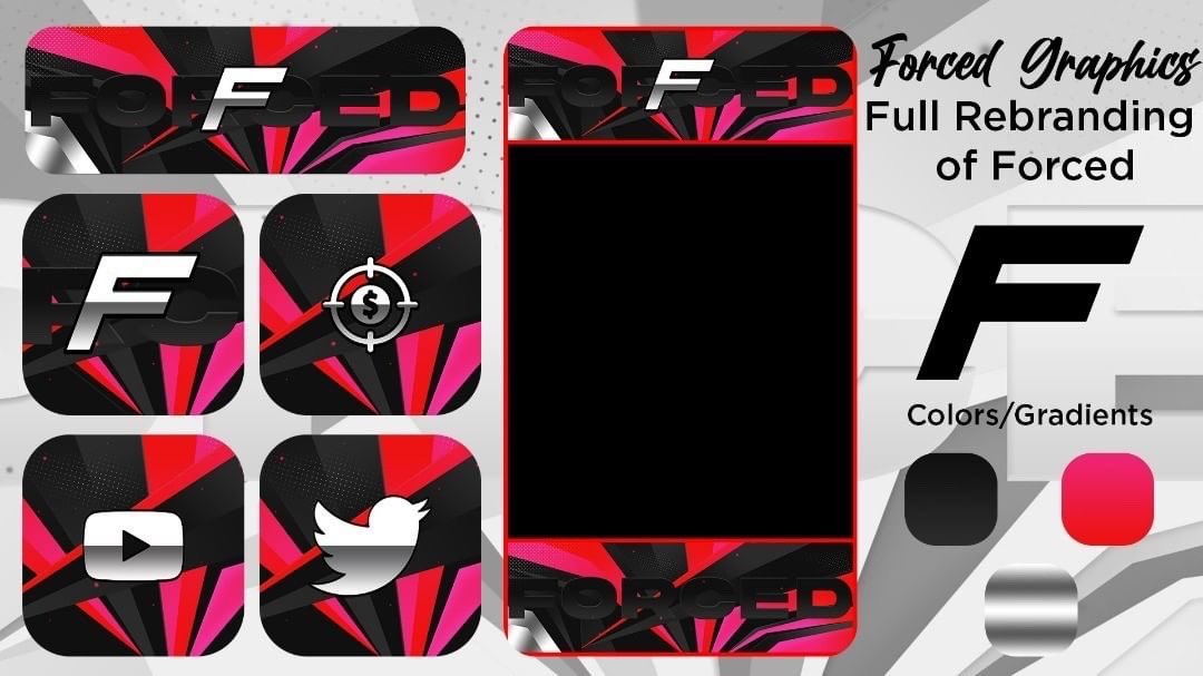 forcedvisuals's tweet photo. Rebranding for Myself! Likes and RT’s well appreciated https://t.co/ktMXuu7WhY