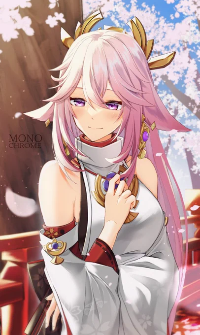 対、影ちゃん限定神子
#原神 #八重神子 #yaemiko 