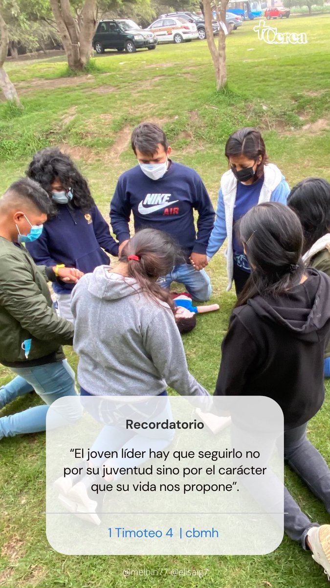 Melbin77's tweet image. “La juventud no es una barrera que impida disfrutar una rica comunión espiritual con Dios, y la edad avanzada no es una garantía de un sano pensar o de una consagración completa.”

#1Tim4 
#PrimeroDios #rpsp #DMComas