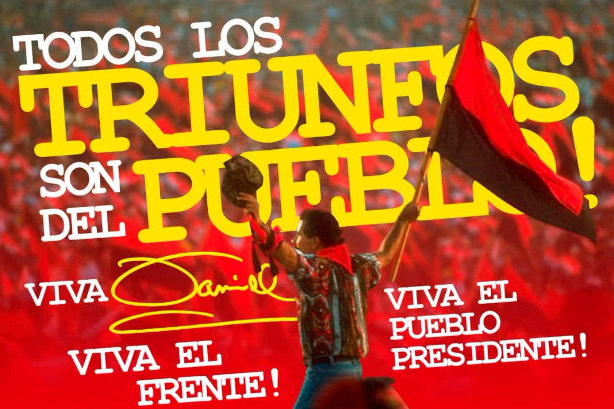 ¡Lo decían las encuestas ahora lo dijo el Pueblo! No pudieron ni pudieron! #EleccionesSoberanas2021 #FuerzaDePuebloQueVence