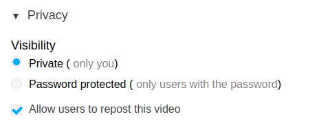CitizenLuc's tweet photo. @DailymotionUSA Hi, new user here, can't seem to make a video (my first) public. Only options are "private" and "password protected". What am I missing? https://t.co/vZ3JWkPe1M