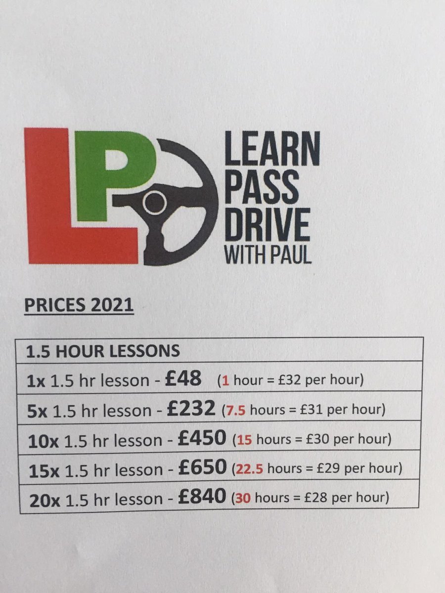 SCYC are delighted to welcome a brand new club sponsor committed to developing our young people and our community.

For all those who want to learn to drive - Paul is a fantastic teacher, give him a call. 🚗 🚘