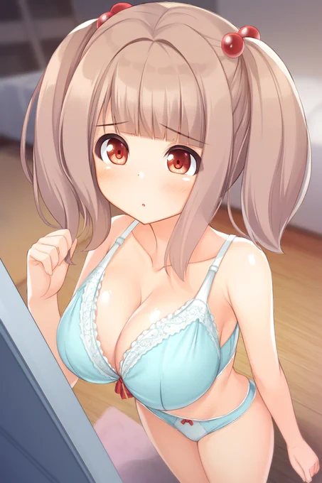 妹ちゃん「似合うかな?」 