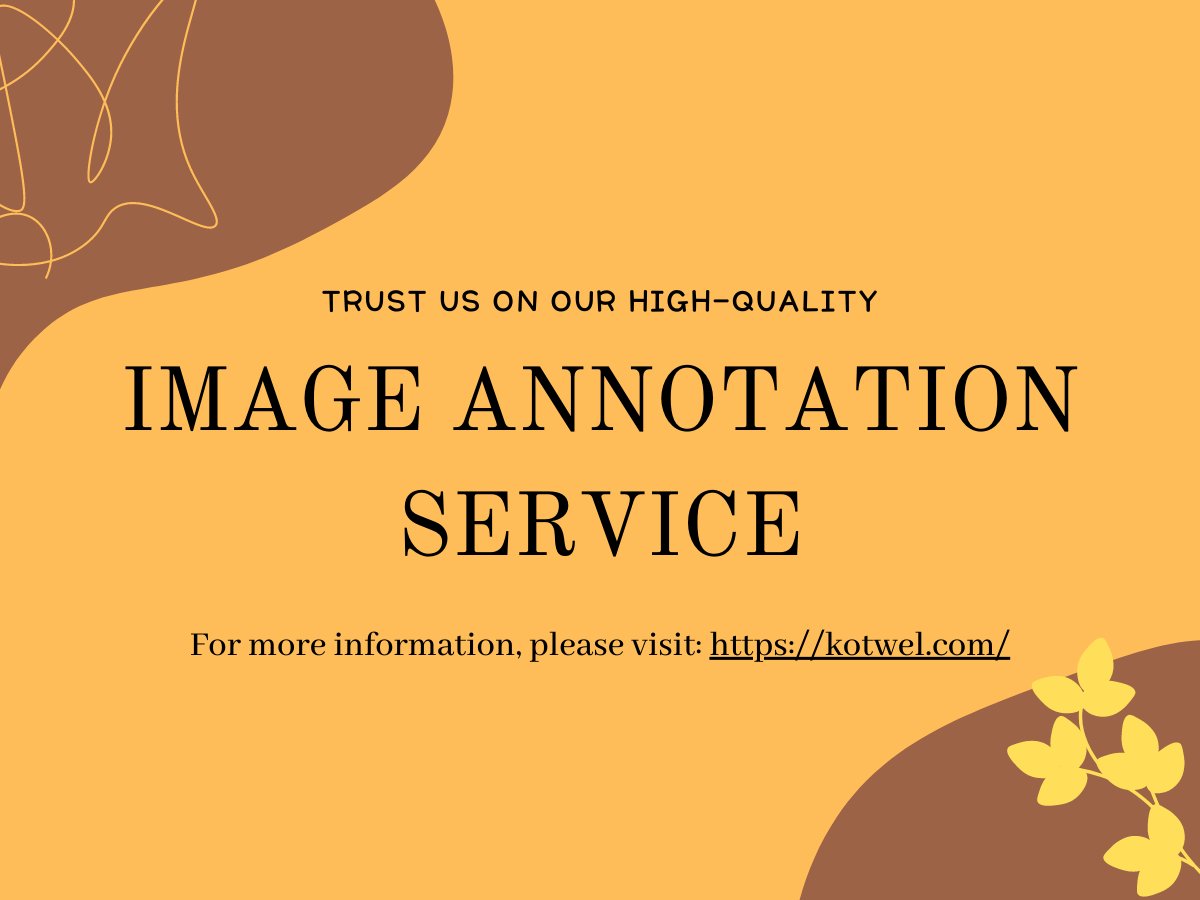 company_kotwel's tweet image. Image annotation is the bedrock behind many Artificial Intelligence products you interact with and is one of the most critical processes in Computer Vision.

#Kotwel | #ImageAnnotation | #AITrainingData | #DataAnnotation | #DataAnnotationService