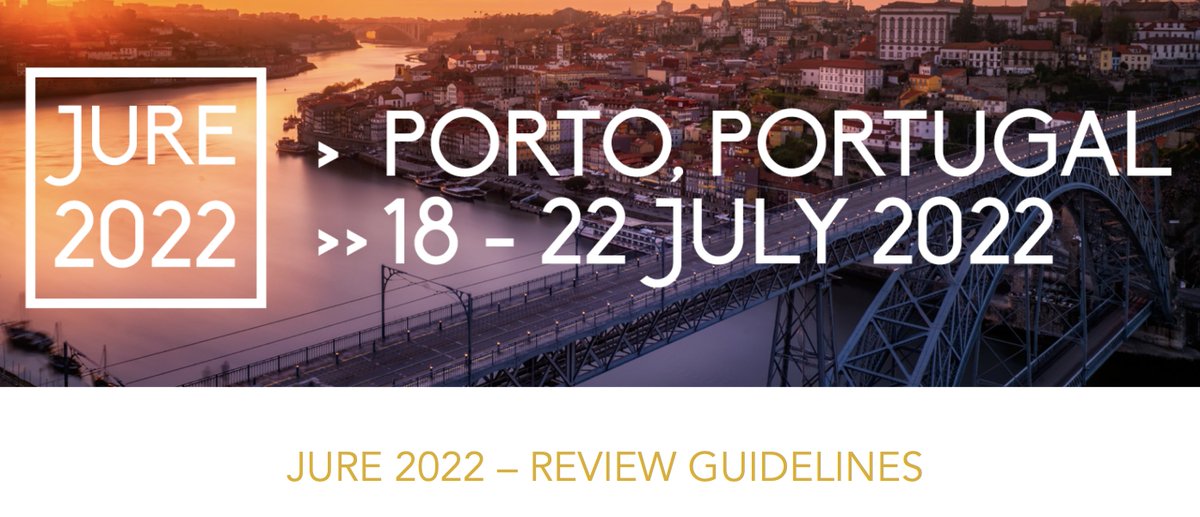 Calling for senior reviewers willing to take part in the #JURE2022 review process! Your expertise and feedback is most valuable to our junior researchers! Consult the review guidelines at bit.ly/JURE2022-REVIEW and sign up at earli-eapril.org/my-reviews!