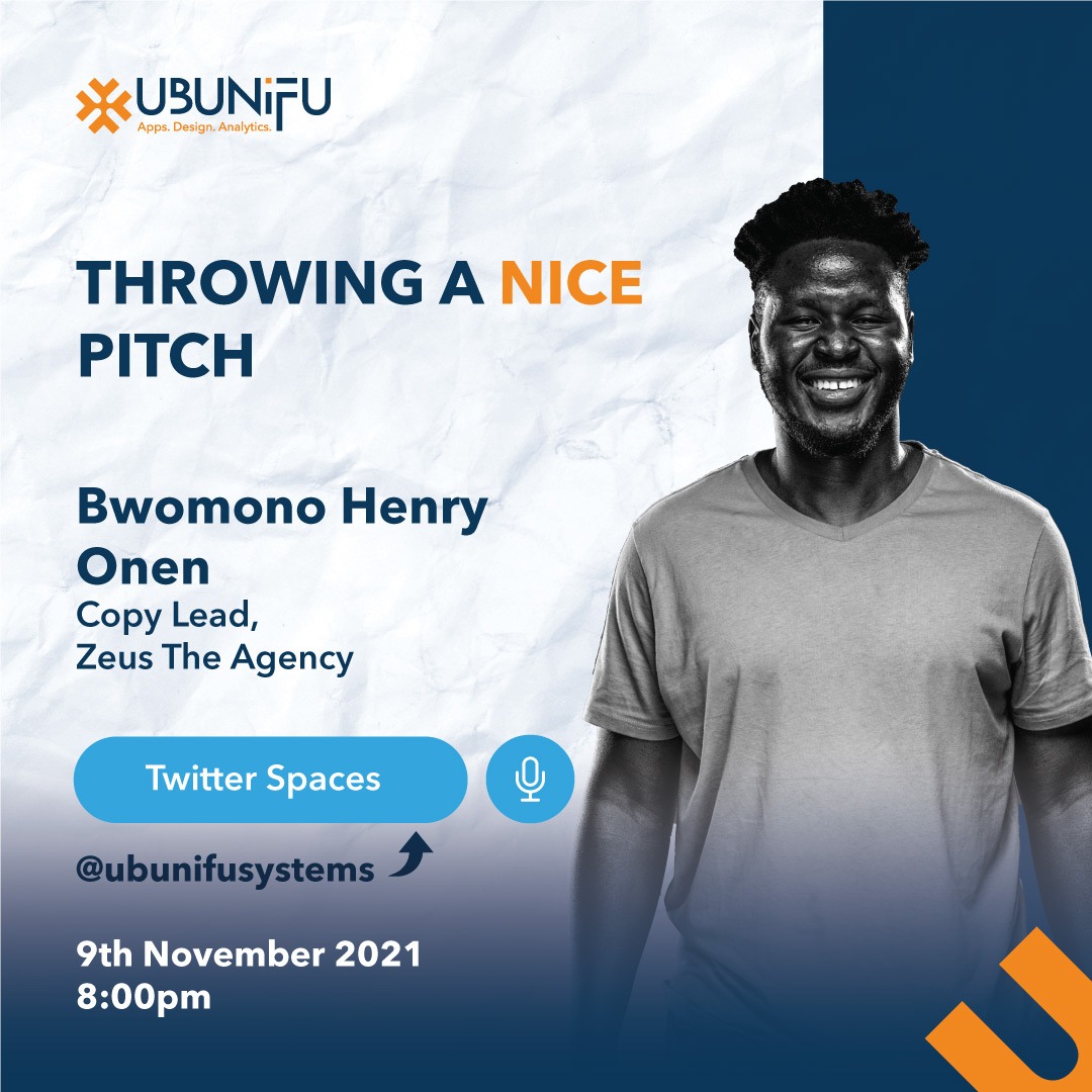 ubunifusystems's tweet photo. If this  marketing game was baseball, @Bwomono would be a pitcher ⚾ ⚾ . Catch him tomorrow on our Twitter Space, as he explains pitching for business from his handbook. You shouldn't miss this #GoodTogether https://t.co/39T89YURGZ