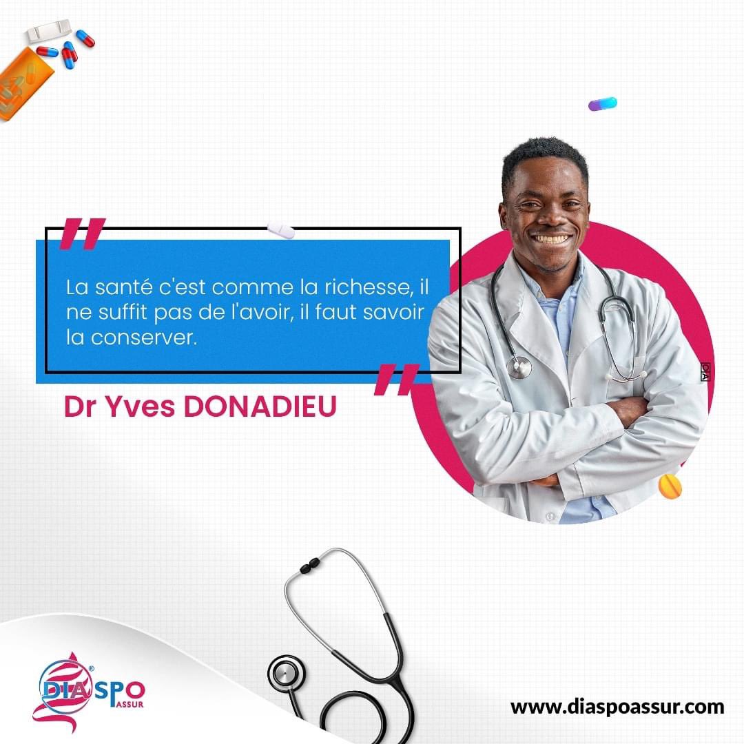 Parce que nul ne sait quel genre de maladie peut lui être diagnostiquée, il est autant mieux d'anticiper en allant chez les professionnels, tout savoir sur  l’assurance et prendre des dispositions.
#sante
#diaspoassur
#assurance