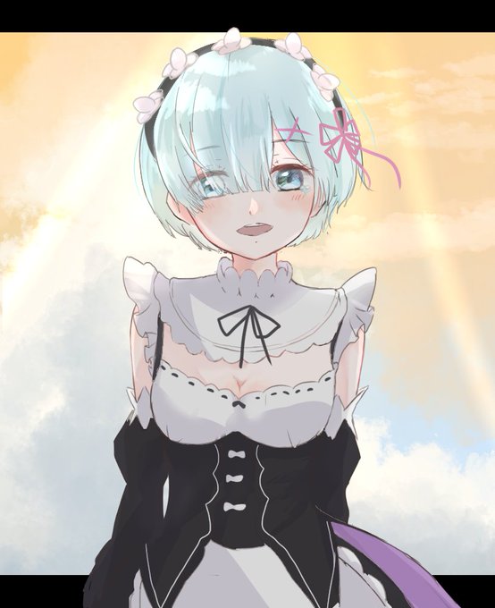 レムのtwitterイラスト検索結果