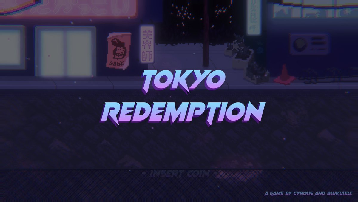 Blukulele's tweet photo. 🥊🥊🥊
Here is our entry for the #VGLgamejam 2021 with the amazing @CyrolisDev!
A beat them all pixel art game with neons, fights and yakuzas made in 60 hours!
Hope you like it ❤️
https://t.co/fueTFocRzH https://t.co/cZiMgArViV