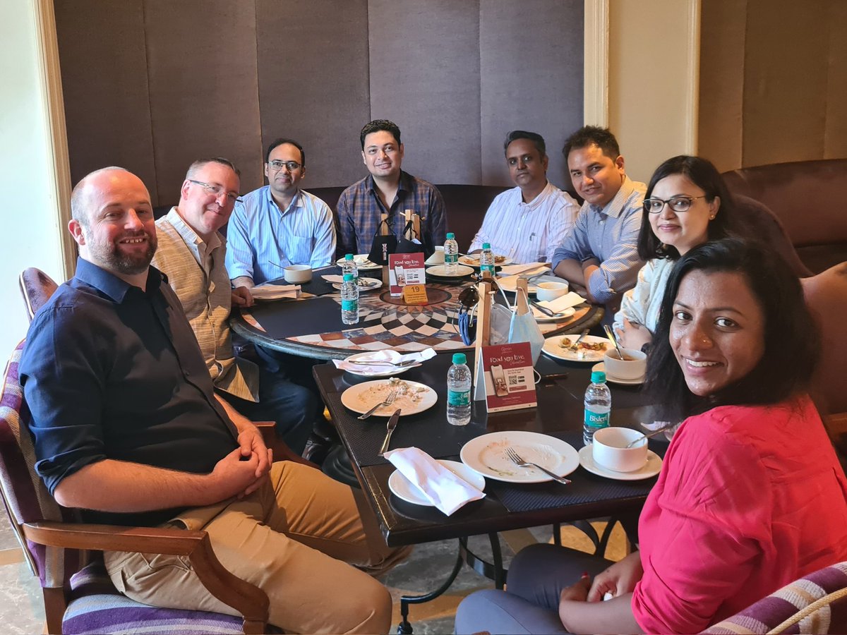 Andrew007Uk's tweet photo. We love visitors @UKinHyderabad &amp; this week we welcome @andrewjtould, the COO of @tradegovukIND's extensive operations.

Impressed he has arrived well trained in etiquette &amp; knows #Biryani is only to be eaten with the hands.

Follow him for his #Hyderabad adventures. https://t.co/1NWtAuSkkE