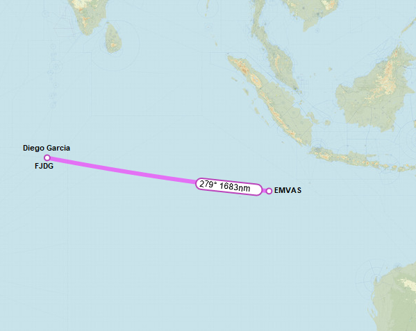 SirListenalot's tweet photo. 7Nov Around 2000z three #KC135's, #AE0506 as #RAMEN23 plus #AE0153 and #ADFF10 (likely as #RAMEN21-22) left Diego Garcia on a round trip, returning via EMVAS on a 379AEW bomber (#B1's) mission. https://t.co/4ZTYAVBfYW