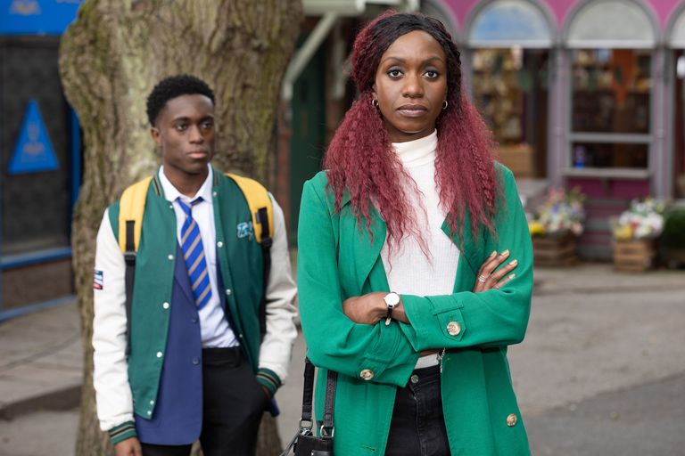 DCHManagementUK's tweet photo. Who's coming to @Hollyoaks to cause trouble for DeMarcus and the Deveraux family? Our very own Velile Tshabalala is! Catch her explosive storyline starting tonight. @velile_t https://t.co/92jetYZrO2 https://t.co/sNZChLje84