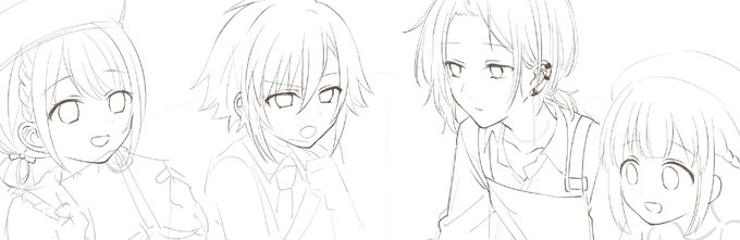 ラフ生成器と化して何も描きあがらん オワリ 