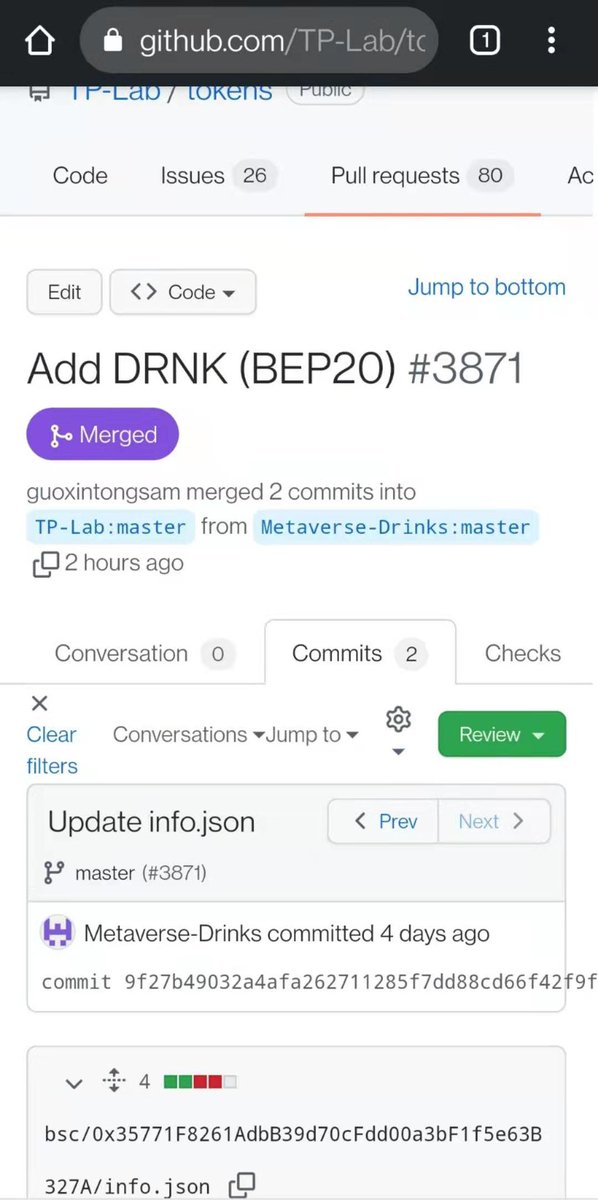 Breaking news!
our project has been officially recognized and merged by Token Pocket #Airdrop #BNB #BTC #crypto #tokenpocket