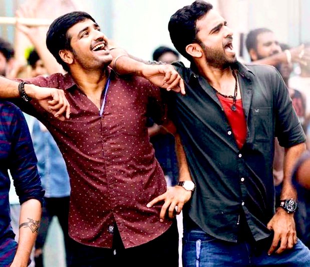 actorsathish's tweet photo. Happy birthday @AshokSelvan bro. Have a great year with lots of success 🤗🤗🤗 https://t.co/h16pnW5bbw