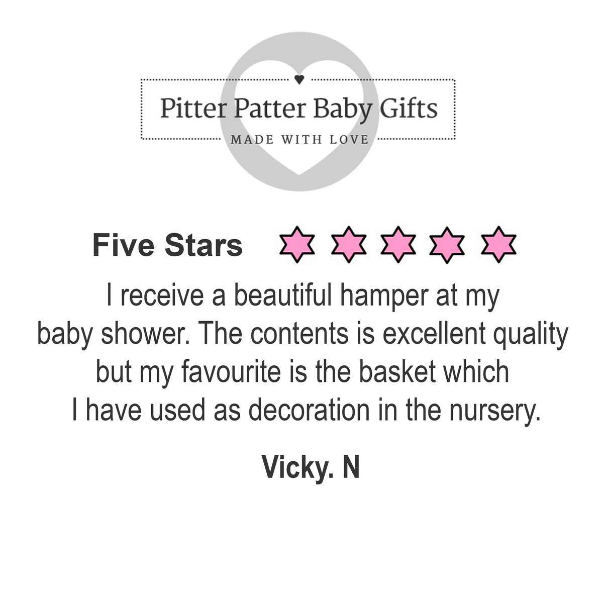 Thank you Vicky for your feedback, we are so pleased you loved the hamper.  The PPBG Team 💙