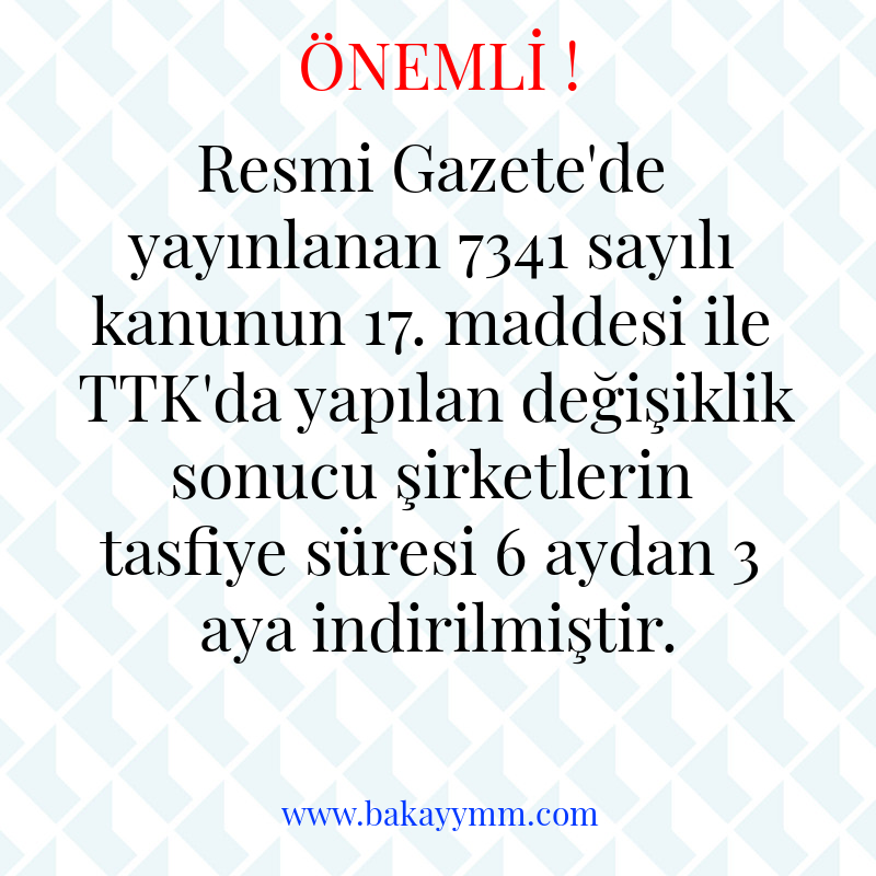 Tasfiye Sürecinde Değişiklik...
#bakayymm #bakay #ymm #yeminlimalimusavir

bakayymm.com

resmigazete.gov.tr/eskiler/2021/1…