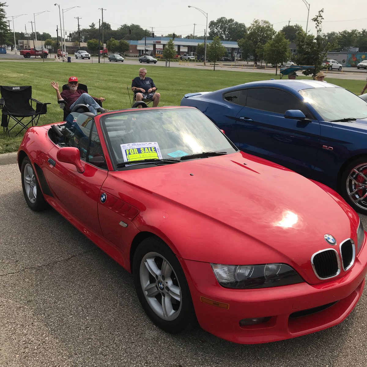 I tried talking my dad out of buying this #BMWZ3.  Not because it was a bad car, but because it was an impulsive purchase.  I tried to slow the purchase by taking him to lunch to talk about the pros and cons while trying not to say, "you should not buy this!":)