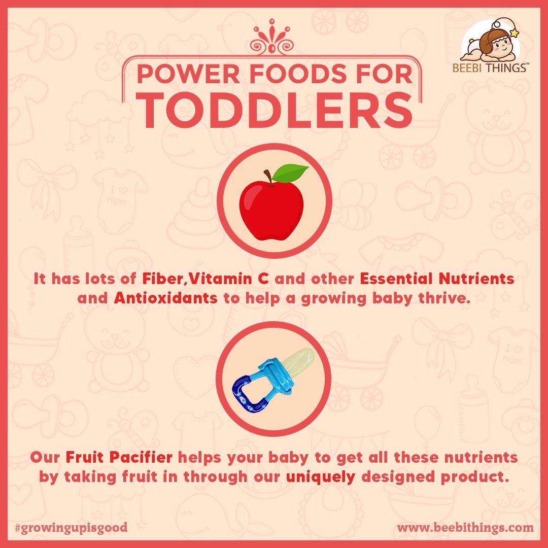 beebithings's tweet photo. Enrich your child's nourishment and help them grow happier and healthier! 
Order Beebi Things Fruit Pacifier NOW
#beebithings #teetherglove #babybib #fruitpacifier #parenthood #babiesofinstagram #babyfood #pregnancy #family #babygift #happynurturing #growingupisgood https://t.co/GUy6NfqP0X