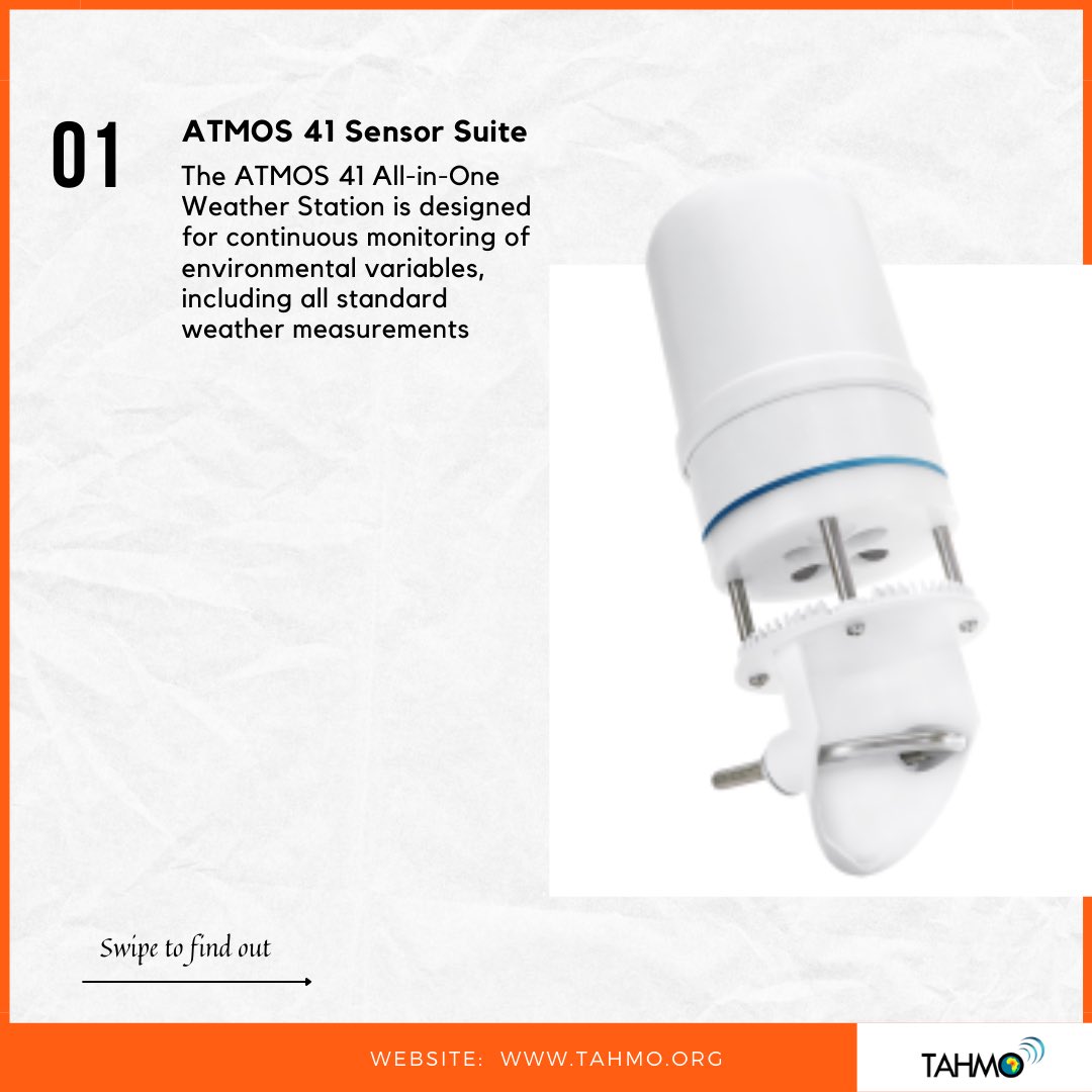 TAHMO_World's tweet photo. The TAHMO WEATHER STATIONS work beautifully when put together but let’s show you the different components that make it work so well. 

We have installation guides and more resources on these complements available on our website. 

*More pictures under the thread* https://t.co/bLLzwOKL5H