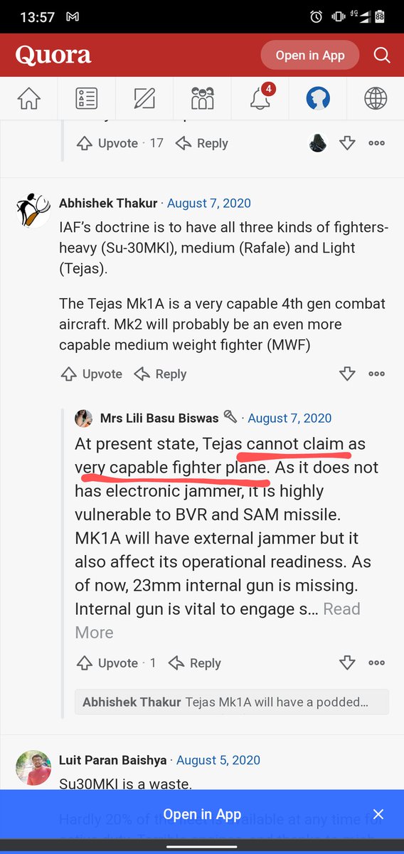 martinet_c_'s tweet photo. Ramayan hi kalpanik hai, to Ram pe bharosa rakhane ka sawal hi nahi ata. 🤣

Tejas isn't a fighter jet, so there is no point batting for it. https://t.co/KhnGpw9OBT