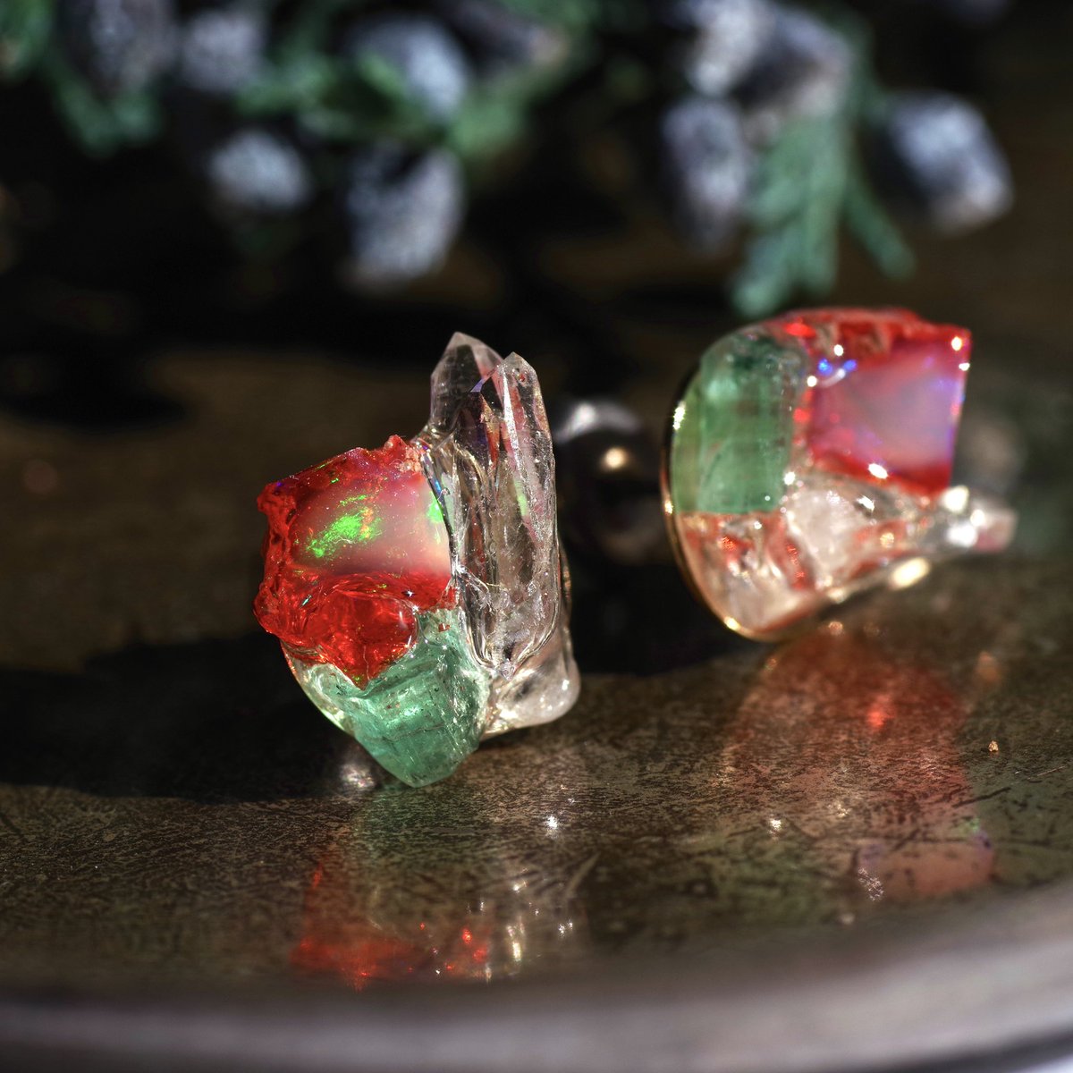 TrozoShop's tweet image. キュートでエレガントなイヤリングとピアスが出来上がりました❤️

#TROZO