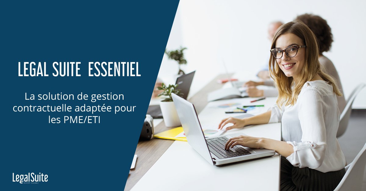 #LegalSuiteEssentiel
Vous êtes une #PME ou une #ETI &amp; vous souhaitez être accompagné dans la gestion de vos contrats?

Ne prenez +le risque de voir vos contrats se renouveler automatiquement ou de passer à côté d’une clause qui met votre société en risque
bit.ly/3H3rjDe