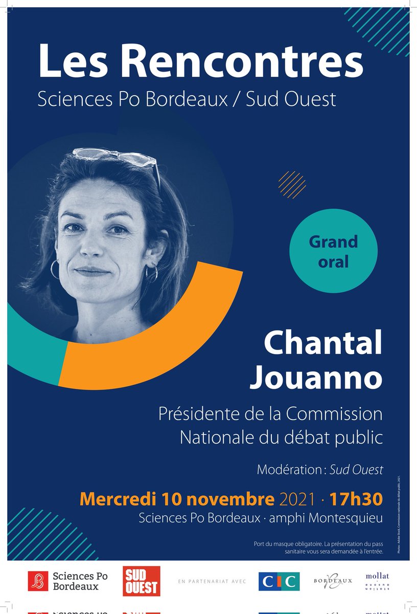 <a href="/ScPoBx/">Sciences Po Bordeaux</a> &amp; ses partenaires se sont associés avec <a href="/CNDPDebatPublic/">Commission nationale du débat public (CNDP)</a> pour organiser ce 10 novembre une journée consacrée à la transition énergétique de <a href="/NvelleAquitaine/">Nouvelle-Aquitaine</a>. 2 manifestations en libre accès auront lieu en présence de <a href="/Chantal_Jouanno/">Chantal Jouanno</a> <a href="/DebatHorizeo/">Débat public Plateforme photovoltaïque "Horizeo"</a> <a href="/NaDebat/">DebatPublicNA</a>. Programme ⤵️