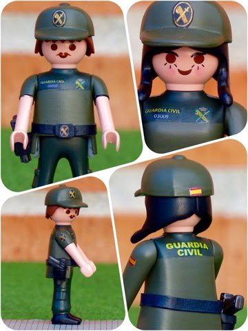 guardiacivil's tweet photo. Mientras nuestros #picofollowers sigan dando a me gusta y haciendo RT cuando publicamos fotos de juguetes #Playmobil de la @guardiacivil, seguiremos haciéndoles "guiños". 

Hoy toca rendir homenaje a las unidades de #SeguridadCiudadana 📲#062 https://t.co/WbSl6cOmDI