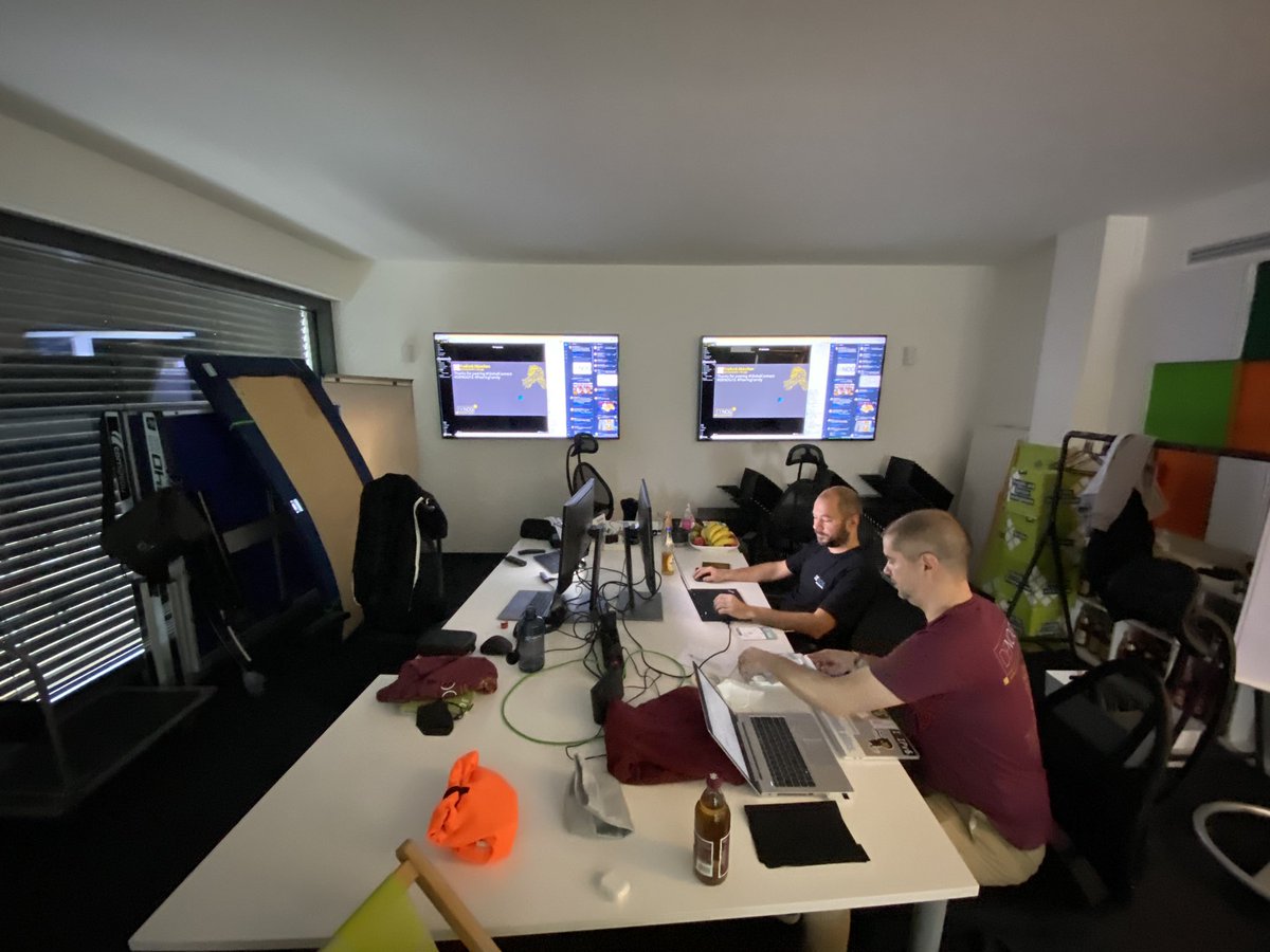 interdotlink's tweet photo. The @DENOGnews Crew really spends a lot of effort into every #DENOG conference. We are „behind the scene“ 😎 https://t.co/E3OQf10HY1