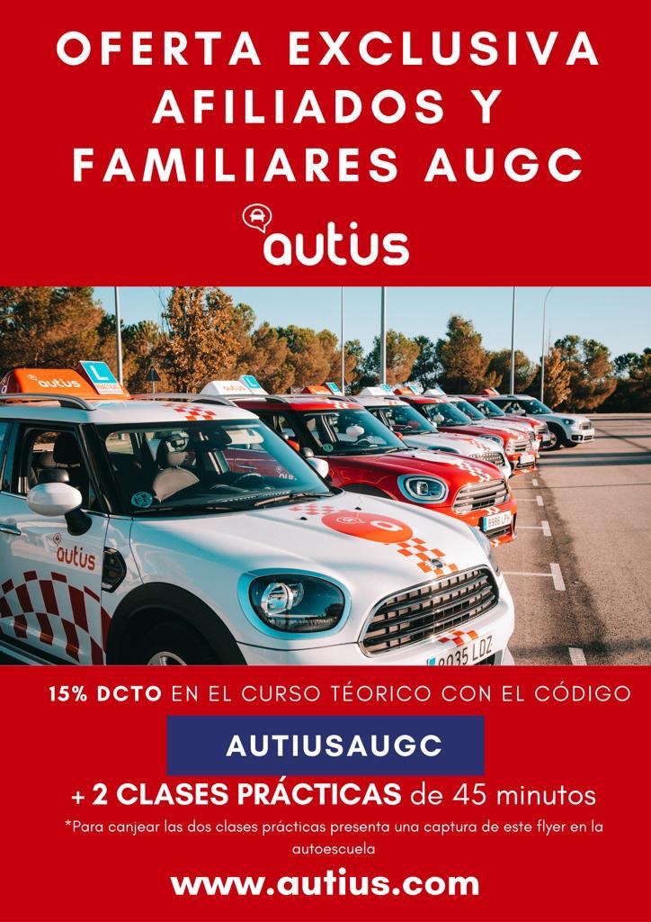 AUGC_ARAGON's tweet photo. Oferta familiares hasta segundo grado de afiliad@s a AUGC desde la Autoescuela AUTIUS.
👉Descuento 15 % en el Curso Teórico
👉2 clases Prácticas GRATUITAS de 45 minutos.
#Augc #Autius #Zaragoza #Huesca #Barbastro #Fraga #Monzon #Madrid
Pincha👇 https://t.co/fK4D8DWdo9