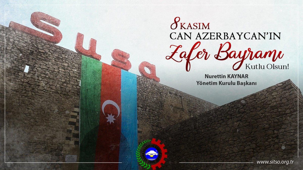 SilifkeSitso's tweet photo. Dost ve kardeş ülke Azerbaycan’ın 8 Kasım Karabağ Zaferi’nin 1. yıl dönümü kutlu olsun!
#Tekmilletİkidevlet
#KarabağAzerbaycandır
#tobb
#sitso https://t.co/QLS5R78K4S