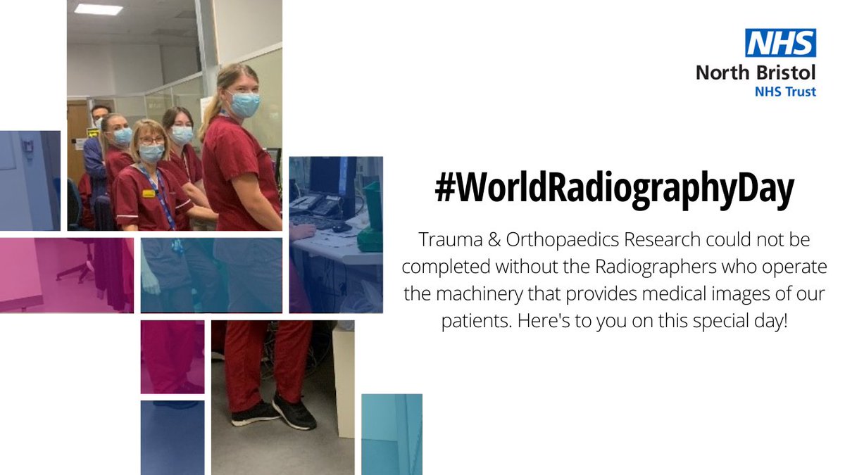 Wishing our team of radiographers a wonderful #WorldRadiographyDay – you make our research possible in so many ways, and we are truly grateful for everything you do! 👏