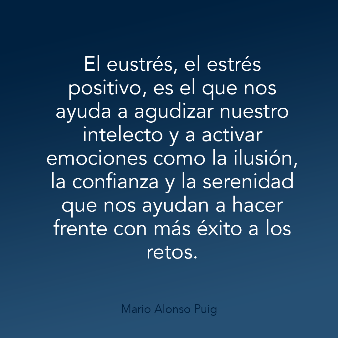 MarioAlonsoPuig's tweet photo. Cuando estamos bajo los efectos del eustrés, nuestra sangre tiene una curiosa mezcla de hormonas, entre ellas la adrenalina y la noradrenalina, que mantienen nuestro deseo de explorar, potenciando la concentración y la velocidad de procesamiento mental. 
#GestiónDelEstrés https://t.co/J9xIXy1sBp