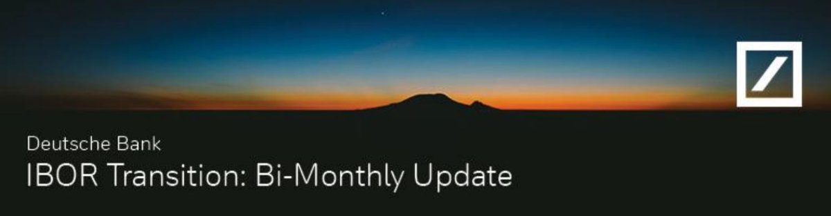 DeutscheBank's tweet image. There are fewer than 9 weeks left LIBORs either cease or are no longer available for new use in contracts (with exceptions under specific circumstances). Learn about latest industry news and priorities: db.com/legal-resource… #DeutscheBankIBORtransition #LIBORtransition #LIBOR