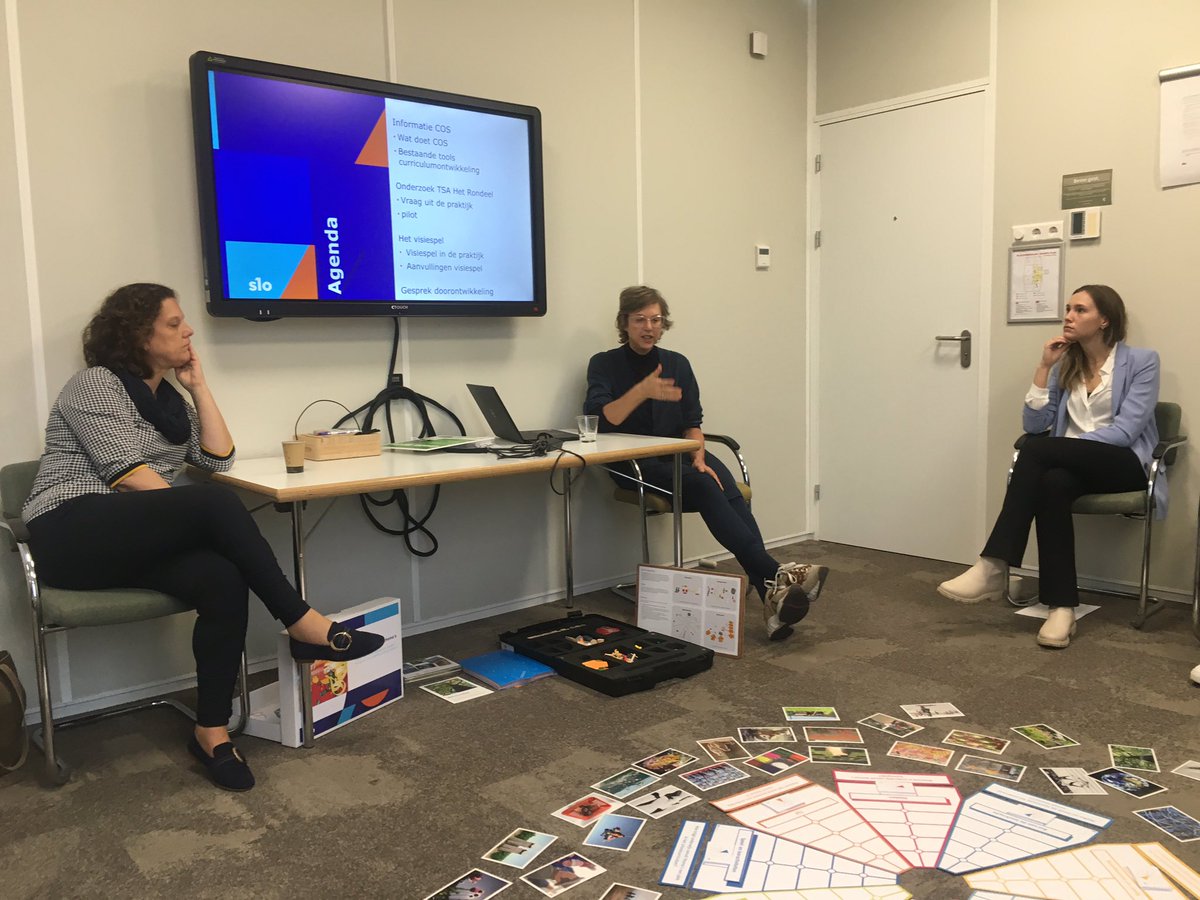 Heerlijk; eindelijk weer eens een fysieke studiedag bij <a href="/SLO_nl/">SLO</a> ! Dank Gäby en Moniek👌