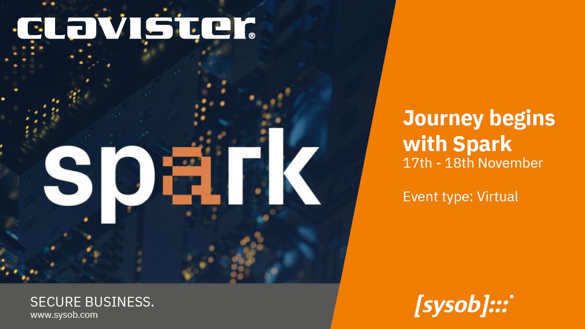sysob's tweet photo. Celebrate good times - mit @Clavister (@ClavisterGER)

Gemeinsam stark im #teamcybersecurity, so startet Clavister in sein Partnerevent 2021.
"Spark" vom 17.11.-18.11.2021

#itsecurity #clavisterpartners #sysob #partnerevent #cybersicherheit https://t.co/eahdhByFWQ