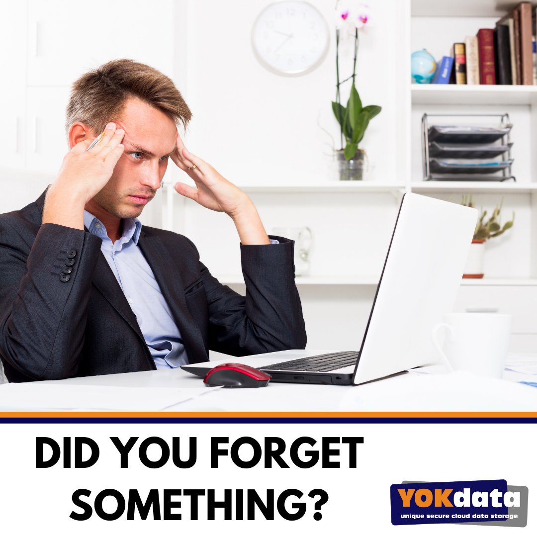 YOKdata_nl's tweet photo. Monday reminder!
Did you forget to #backup your files?
Is your #Cloud data protected?
for great backup and privacy protected cloud storage check out #YOKdata
https://t.co/MIVOzhn9Wo
#Cloud #security #Backup #Cloudstorage #Data #YourOwnKey #datastorage #Backupsolutions https://t.co/5Fm6BsJf2j