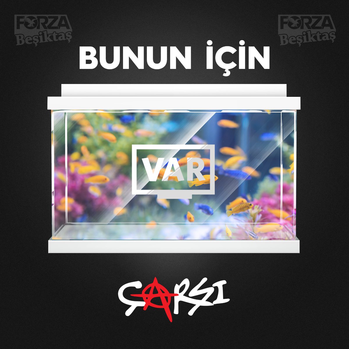 forzabesiktas's tweet photo. VAR
1.Türkiye’de amacı dışında kullanılan düzenek. 2. Takıma göre işletilen ya da işletilmeyen cam fanus   3. @TFF_Org 'un sarıldığı can yeleği  4. Yayıncı kuruluşun yarattığı algı mekanizması.  @FIFAcom @UEFA @UEFAcom_de https://t.co/c3nlWKjEpR