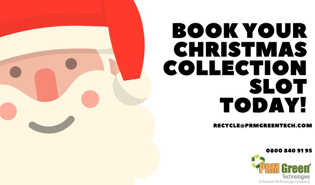 PRMGreenTech's tweet image. Looking for a collection near Christmas to have an end of year clear out? Book your collection slot today!!