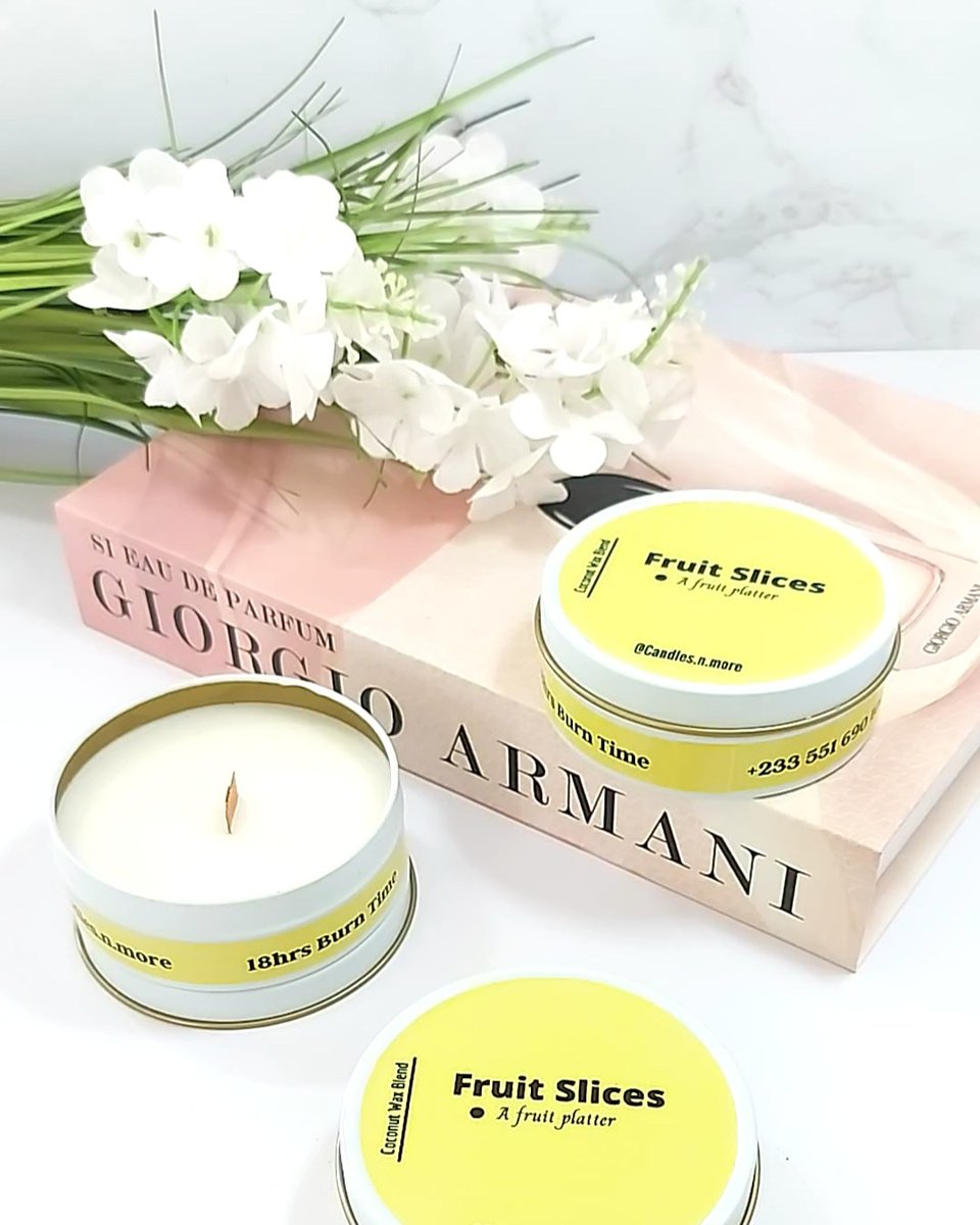 Candles_n_more's tweet photo. Smells like a platter of delicious goodness. Your home will thank you.  Do not eat it though😁
Still 59 cedis.  Follow link in bio for full catalogue of all our products
#romanticsetup #thisisaccra #scentedcandles #tealightgh #madeinghana #souvenirsgh #partyfavors #eventsgh https://t.co/rdNvDHcUc1