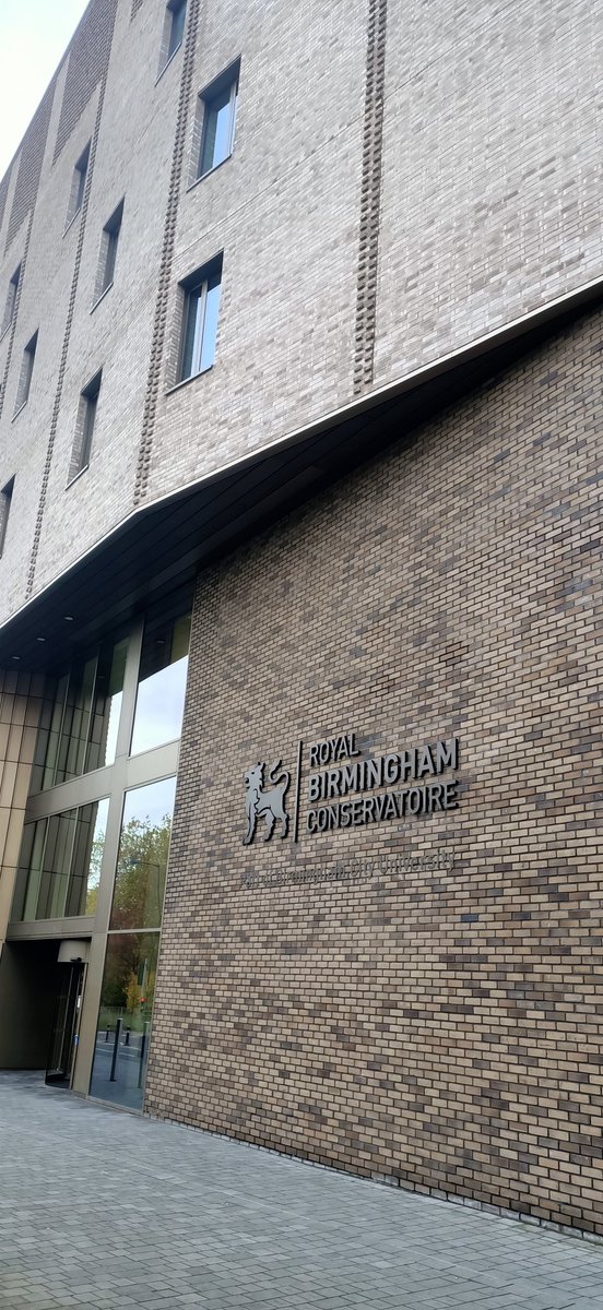 CUKSN (@cuksnofficial) on Twitter photo Looking forward to our autumn meeting today at <a href="/BirmCons/">Royal Birmingham Conservatoire</a>
The new building is ✨✨✨ Looking forward to our autumn meeting today at <a href="/BirmCons/">Royal Birmingham Conservatoire</a>
The new building is ✨✨✨