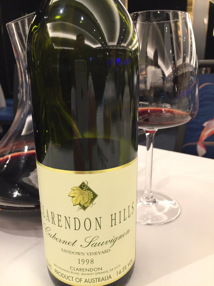 DirkBromley's tweet image. A beautiful South Australian Cabernet. ⁦@ClarendonHills⁩