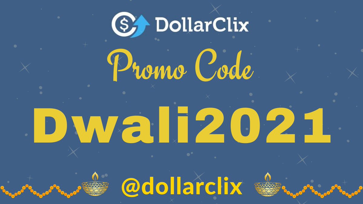 DollarClixTweet's tweet photo. Itโs #Monday! Donโt forget to redeem your free 10 points! 100 users can Use Diwali2021 to get free 10 points to mark #Diwali 2021
#Dollarclix #easymoney #monday #mondayvibes #makemoneyonline #mondaymonday #morecashout #diwali2021 #opinions #paidsurveys #takesurveysformoney https://t.co/J3Pd6AEfDf