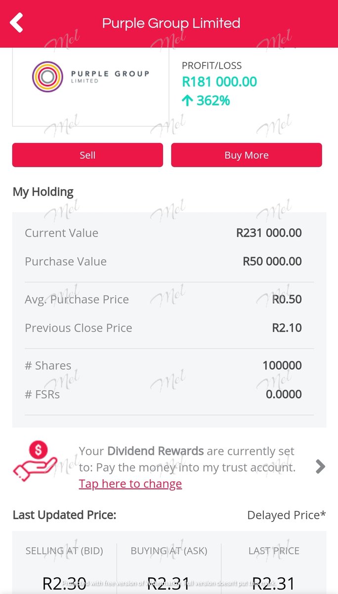 Melisha_Empire's tweet photo. My R50k turned into R231K less than 1.5years.
Ask me how 😂😂😂🤦🏽‍♀️🤦🏽‍♀️🤦🏽‍♀️
I look at this screenshot &amp; I honestly cannot believe it myself... To the Mooooon 🚀🚀🚀 https://t.co/RAmuVMwnqo