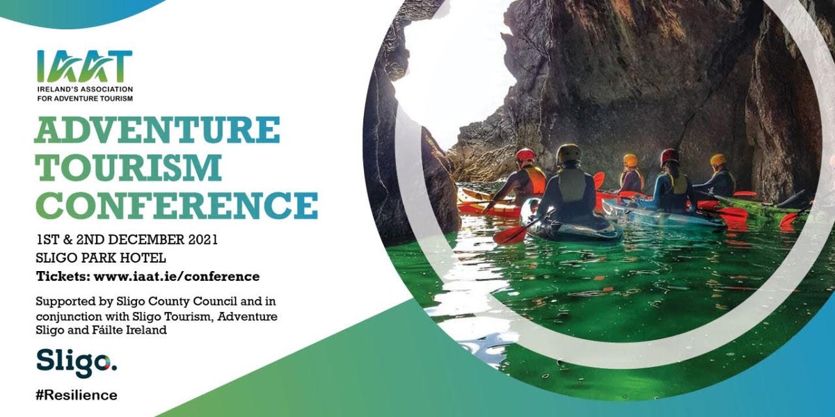 Leave No Trace Ireland (@leavenotraceirl) on Twitter photo Have you got your tickets for <a href="/IAAT_ie/">Ireland's Association for Adventure Tourism</a>'s #AdventureTourism Conference in Sligo yet, taking place on the 1st- 2nd of December?
Get your tickets here: iaat.ie/conference2021/
Supported by <a href="/sligococo/">Sligo County Council</a> and in conjunction with <a href="/sligotourism/">Sligo Tourism</a>, <a href="/AdventureSligo/">Adventure Sligo</a> & <a href="/Failte_Ireland/">Fáilte Ireland</a>. Have you got your tickets for <a href="/IAAT_ie/">Ireland's Association for Adventure Tourism</a>'s #AdventureTourism Conference in Sligo yet, taking place on the 1st- 2nd of December?
Get your tickets here: iaat.ie/conference2021/
Supported by <a href="/sligococo/">Sligo County Council</a> and in conjunction with <a href="/sligotourism/">Sligo Tourism</a>, <a href="/AdventureSligo/">Adventure Sligo</a> & <a href="/Failte_Ireland/">Fáilte Ireland</a>.