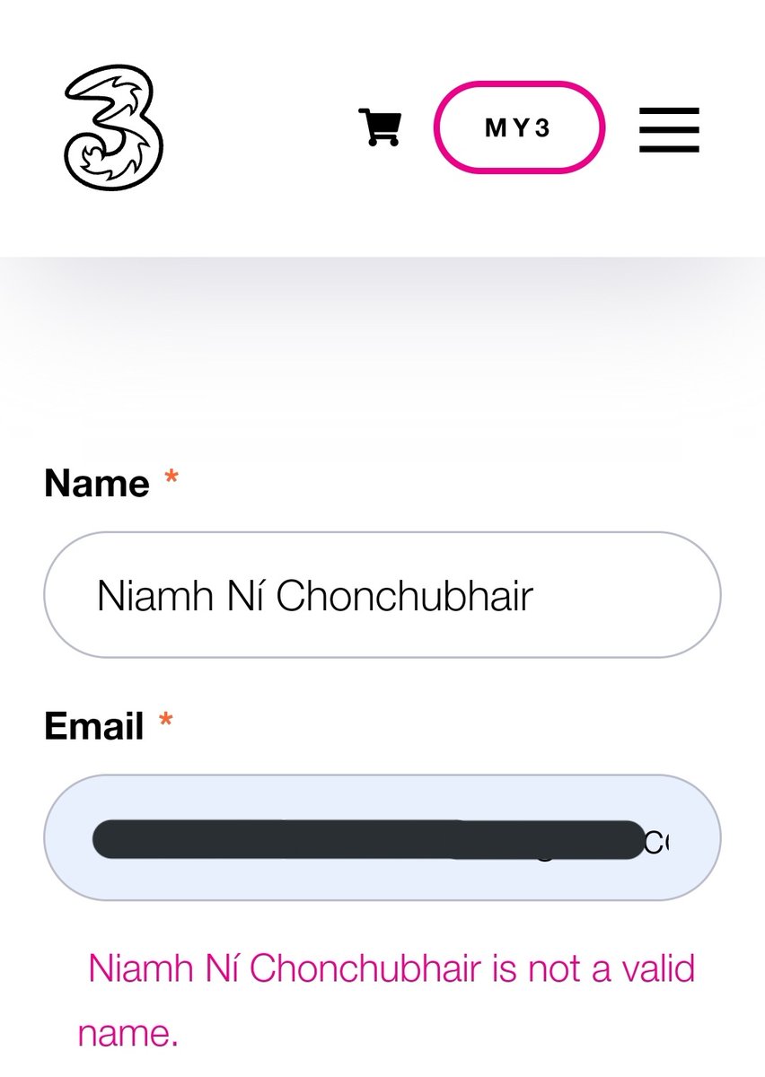 Ag éirí braon de seo. Adding <a href="/ThreeIreland/">Three Ireland</a> to the list of companies that don't deserve to do business in Ireland.