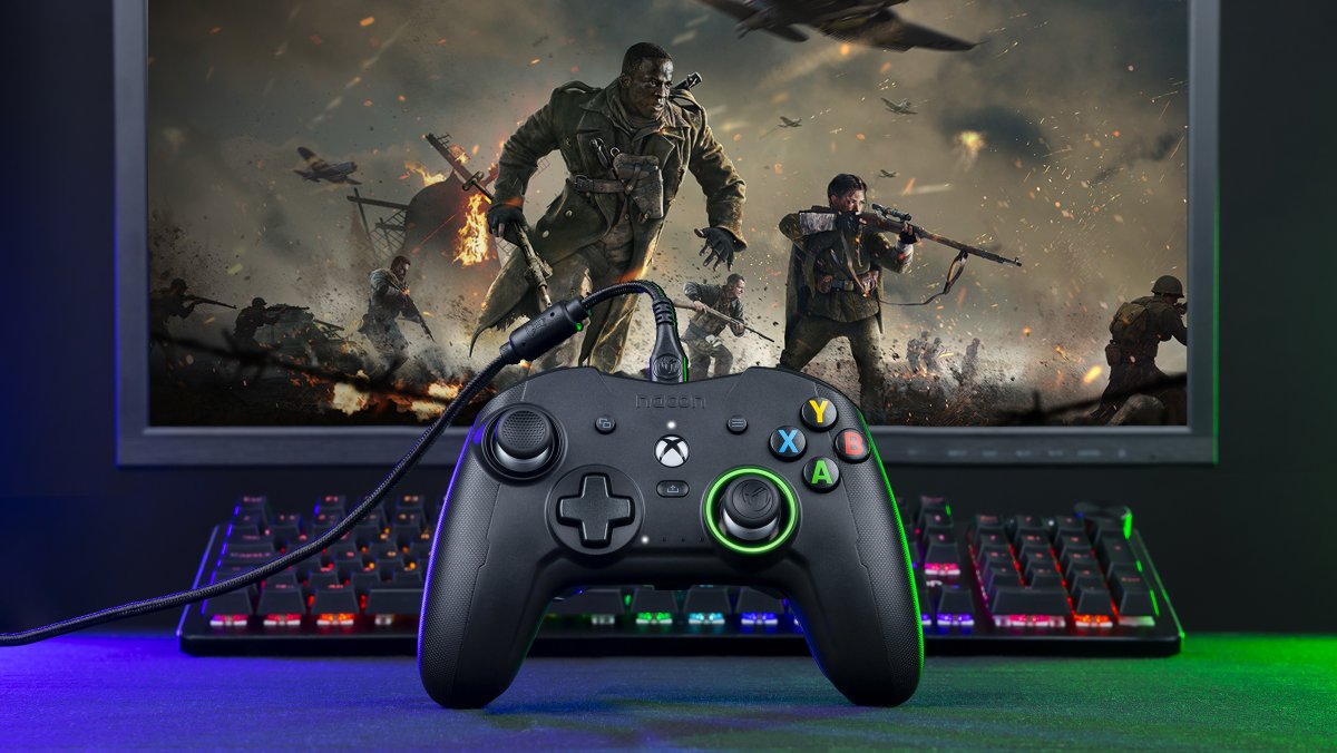 NacongamingES's tweet photo. ๐ฎ ยกCuando hay que lanzarse a la batalla, lo mejor es poner todas las posibilidades de tu lado! Prueba el nuevo #CallofDutyVanguard con el #RevolutionXProController
#Nacon #RevealYourSkills https://t.co/fyG40lLlCY