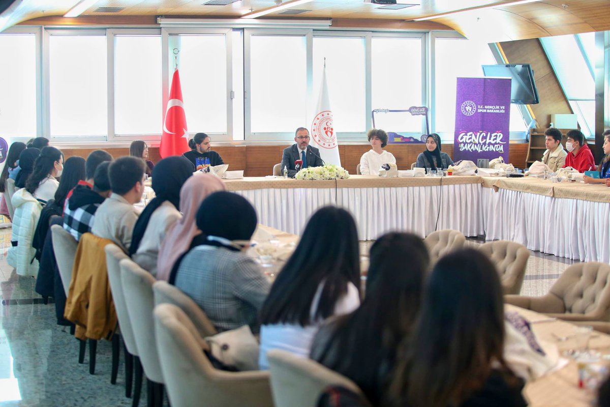 kasapoglu's tweet photo. Çayımızı içmeye, Muğla’dan genç arkadaşlarım geldi.  📸

#GençlerBakanlığında https://t.co/dKw2Ckrf7Y